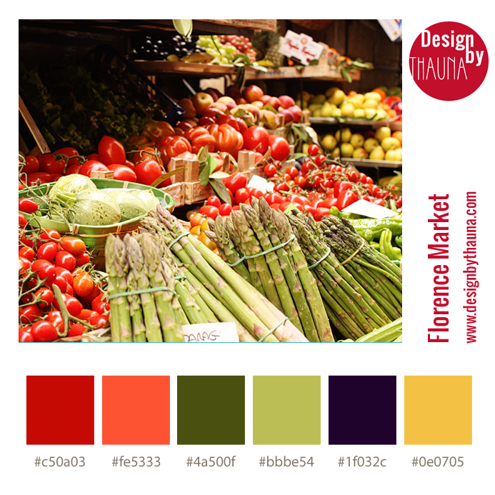 Florence Market - Color Palette