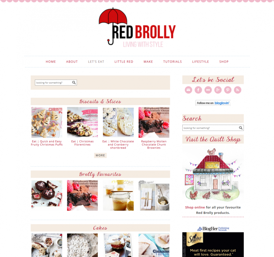 Red Brolly - Recipe Index