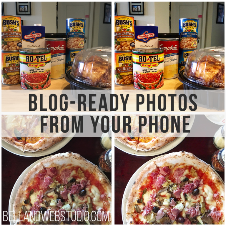 Blog-Ready Photos from Your Phone
