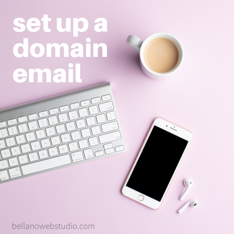 How to set up a domain email