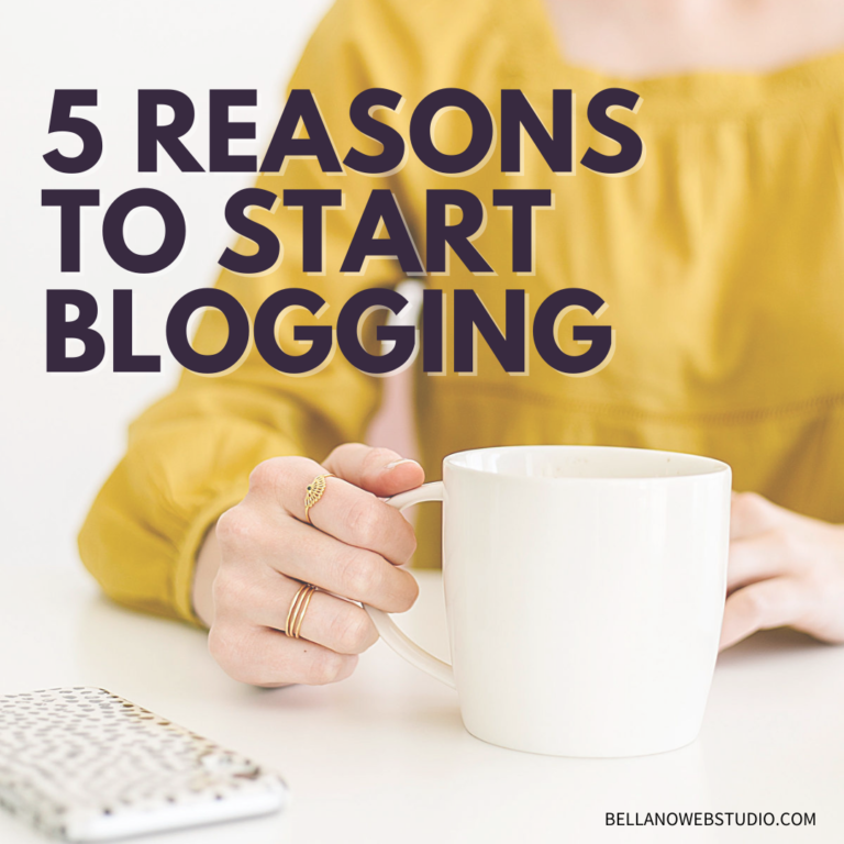 Five Reasons to Start Blogging