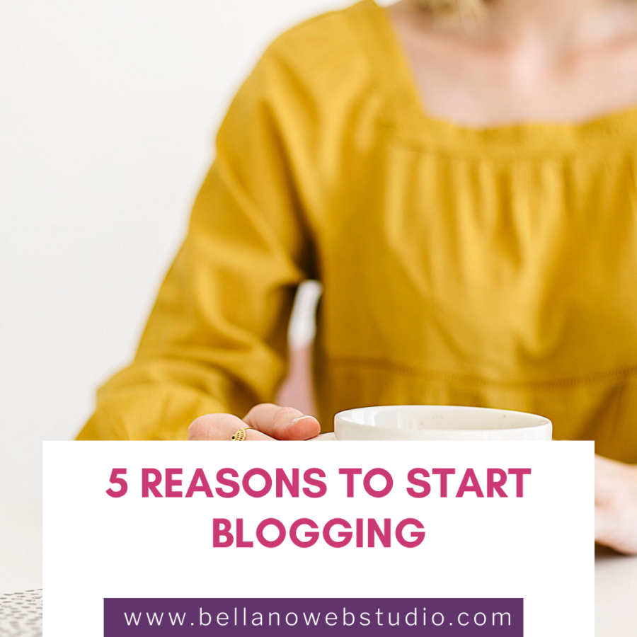 Five reasons to start blogging