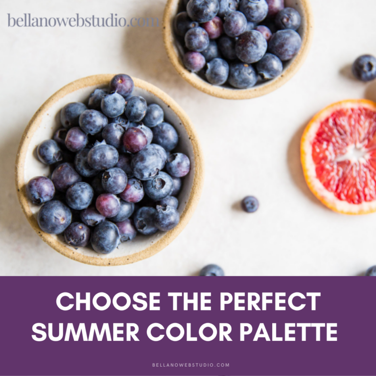 Choose the Perfect Summer Color Palette for Your Brand