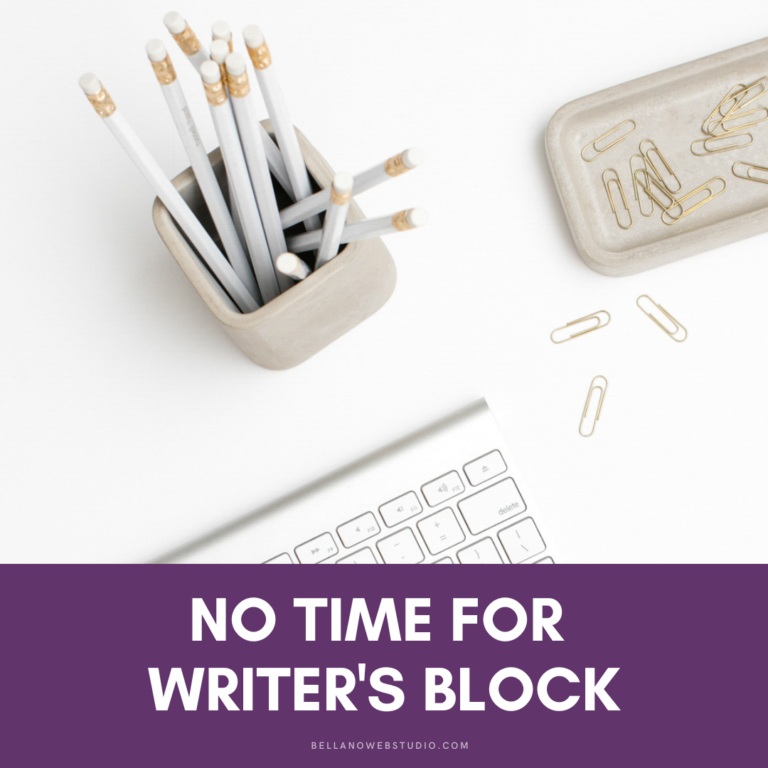 No Time for Writer’s Block