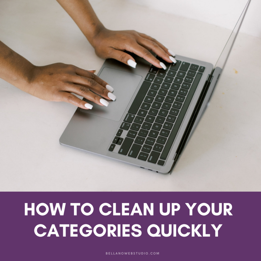 Clean up your blog categories