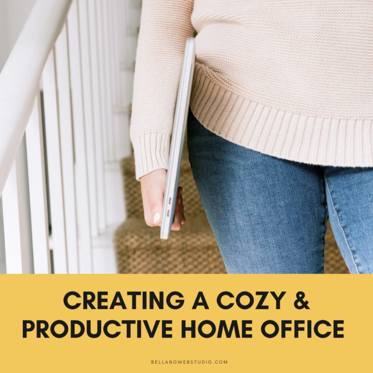 Creating a Cozy & Productive Home Office for Bloggers