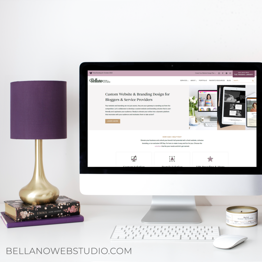 Bellano Web Studio - homepage
