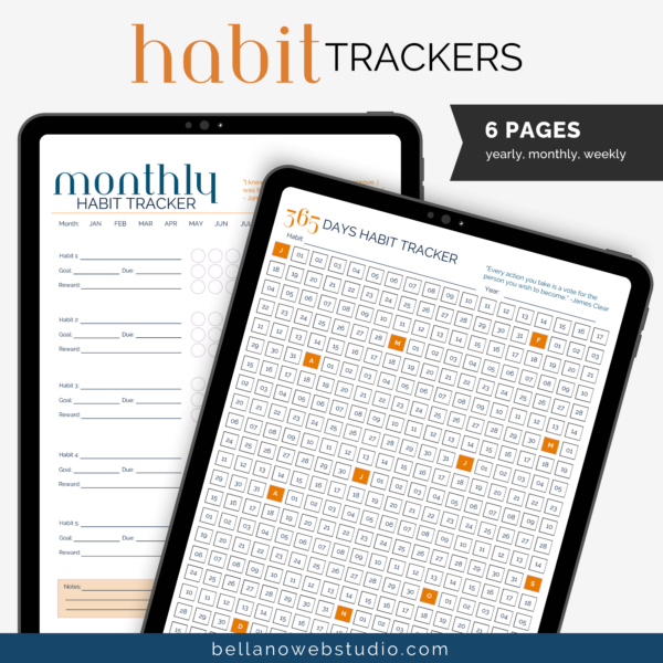 Habit Tracker Printable