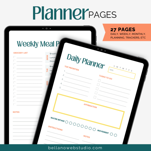 Digital Planner Pages