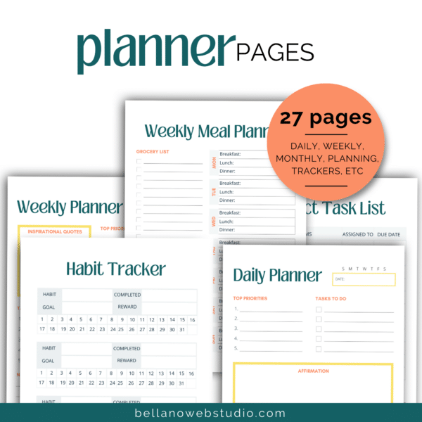 Digital Planner Pages