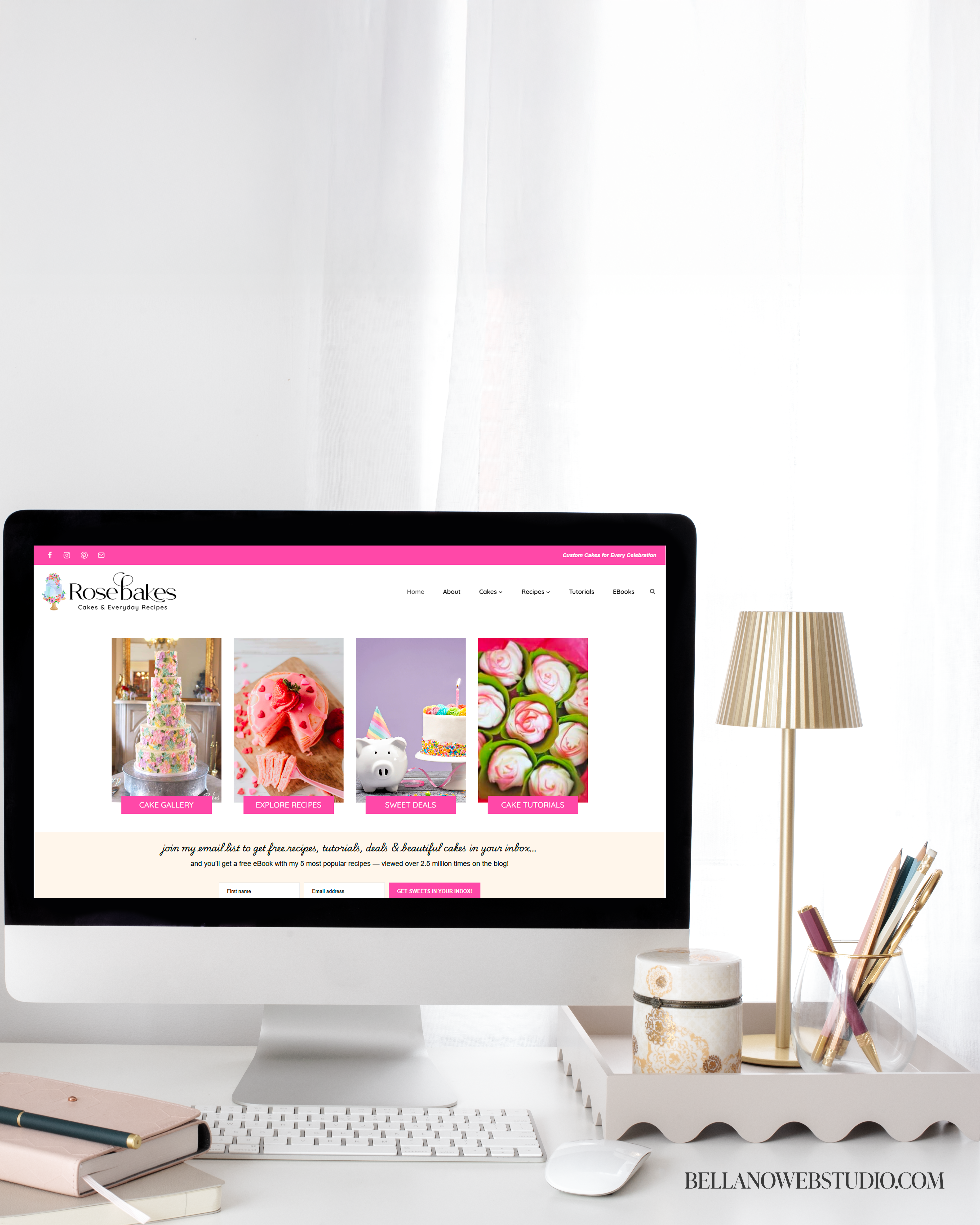 Rose Bakes Website