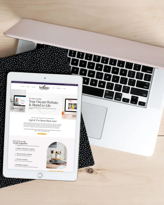 If you’re new around here (hi! 👋), I’m Thauna—web designer, creative collaborator, and WordPress strategist behind Bellano Web Studio. I help bloggers, service providers, and creative entrepreneurs build beautiful, strategic websites that grow with them.

My main offer? The Bellano Signature Solution—a full-service, done-for-you website built on WordPress with the flexibility of Kadence. Think of it as your dream site, fully customized to reflect you (without the tech stress).

I’m currently booking projects for summer—if your website needs a makeover or you’re starting something new, let’s chat.

🔗 Link in bio for all the details
💬 Or send me a message if you’ve got questions!

#webdesignservices 
#wordpresswebdesigner 
#kadencewp 
#websitedesignerforhire 
#brandandwebdesign 
#creativebusinessowner 
#solopreneursupport 
#smallbizwebdesign 
#servicebasedbusiness 
#doneforyouwebsite 
#launchyourwebsite 
#bloggerwebsite 
#designsupport 
#websiteaudit 
#digitalstrategy 
#wordpresssupport 
#bellanowebstudio 
#webdesignerlife 
#customwebdesign 
#onlinebusinesssupport 
#creativeentrepreneurlife 
#clientexperience 
#behindthebrand 
#hireadesigner 
#letsdothisforyou